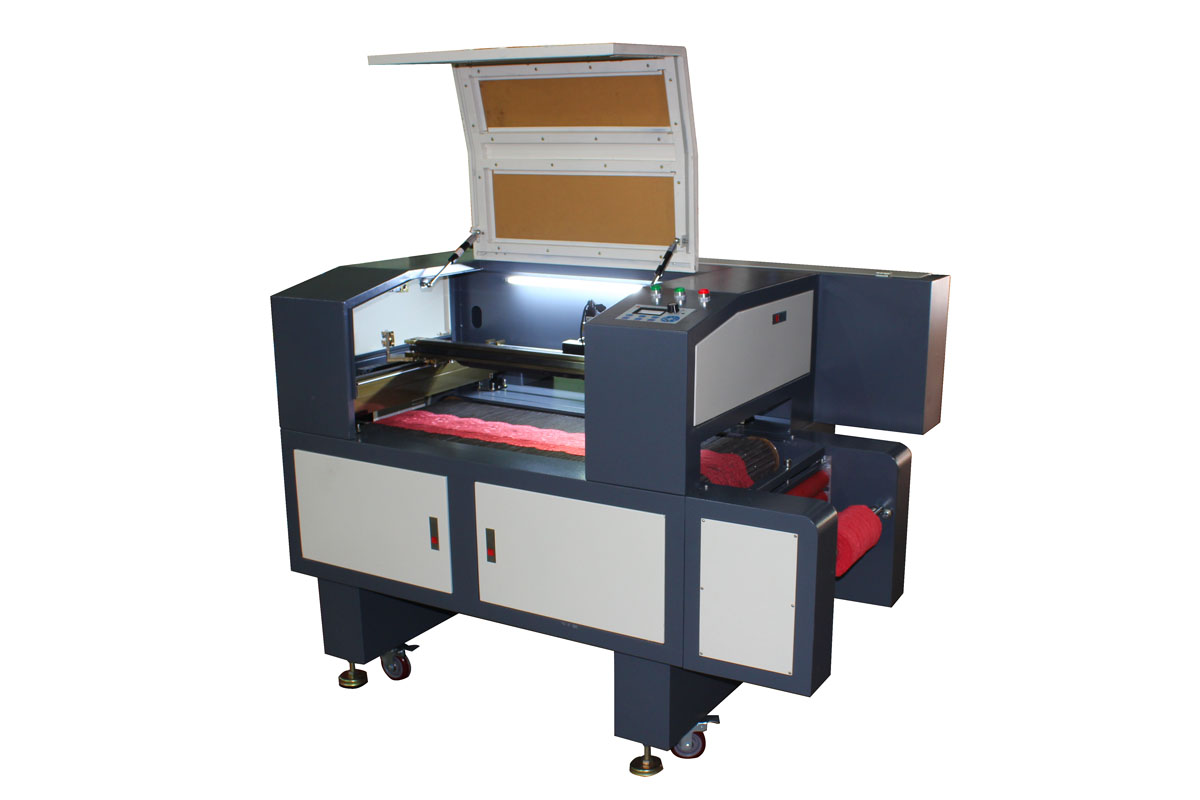 ETS-960LF model Lace Material Laser Cutter